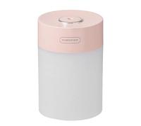 Wzxksoac Humidificador DoméStico Mini Atomizador PequeñO de Escritorio Recargable por USB Silencioso HumidificacióN de Niebla Espesa con Luz de AtmóSfera, Rosado