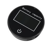 Wzxksoac Indicador de Capacidad de Batería de Plomo-Ácido Lifepo4 de Iones de Litio de 10 V-100 V CC, Voltímetro Digital, Sensor de Temperatura, Interruptor de ℃/℉