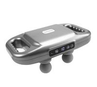 Wzxksoac Instrumento de Masaje Eléctrico con Vibración para Relajación de la Espalda y la Cintura, Inalámbrico, con Carga USB, Masajeador Deportivo, Máquina de Fascia para el Hogar