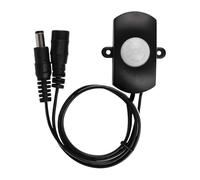 Wzxksoac Interruptor con Sensor de Movimiento PIR de 5 V-24 V CC y 5 A con Cable Acoplador de CC para Tiras de Luces LED.