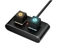 Wzxksoac Interruptor de Encendido para Computadora de Escritorio, Placa Base, Botón de Encendido/Apagado Externo, Cable de Extensión con Adaptador.
