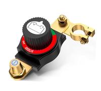 Wzxksoac Interruptor Desconexión Batería Poste Superior, Interruptor Desconexión Batería Automóvil, Kit Corte/Apagado Batería 12 V-48 V para Automóvil, RV, Camión.