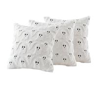 Wzxksoac Juego de 3 Fundas de Almohada Decorativas de Halloween de 45 X 45 Cm, Ideales para Decorar Las Fiestas de OtoñO.