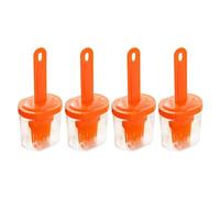 Wzxksoac Juego de Cepillos para de Aceite, Contiene Botella de Aceite y Cepillo, Cepillo para Barbacoa Resistente A Altas Temperaturas, para Cocinar, Hornear-C