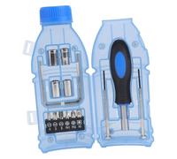 Wzxksoac Juego de Destornilladores con Diseño de Botella, Herramientas Manuales de Uso Cómodo para Reparaciones Profesionales.
