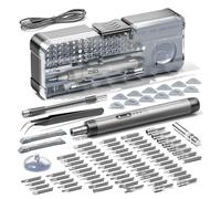 Wzxksoac Juego de Destornilladores Eléctricos de Precisión, 88 Puntas Magnéticas en 1, Kit de Herramientas de Reparación para PC y Control Remoto.
