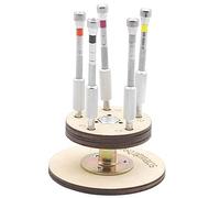 Wzxksoac Juego de Destornilladores Profesionales, Anteojos de JoyeríA, Reloj de Acero, Kit de Herramientas de ReparacióN de Piezas, Herramienta para la FabricacióN de Relojes