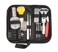Wzxksoac Juego de Herramientas de ReparacióN Relojes, 144 Uds., Abridor de Cajas, Removedor de Pasadores, Destornillador, Kit de Herramientas de ReparacióN, Accesorios para Agujas de Reloj