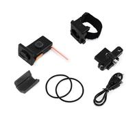 Wzxksoac Juego de Luces Traseras LED Recargables por USB para Bicicleta, Luz Trasera Roja Resistente Al Agua para Ciclismo, Luz Delantera y Trasera para Bicicleta de Montaña