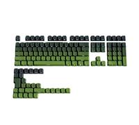 Wzxksoac Juego de Teclas PBT con Degradado para Teclados Mecánicos. Impresión Lateral de Doble Inyección con Perfil Cherry para Interruptores Cherry MX.
