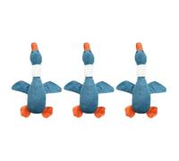 Wzxksoac Juguete para Mascotas, Ganso, Perro, Masticable, Sonido, Rechinamiento, Limpiador de Dientes, Suministros para Mascotas, Perro, Azul