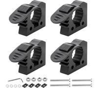Wzxksoac Kit de 4 Abrazaderas de Goma de LiberacióN RáPida para Mangos de Herramientas de 1-1/7 Pulgada una 1-3/7 Pulgada de DiáMetro para Camiones, UTV y ATV.
