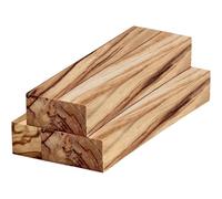 Wzxksoac Kit de 5 Piezas de BolíGrafos en de Madera de Olivo, Suministros para Torneado de BolíGrafos, Manualidades de Bricolaje, 5 X 3/4 X 3/4 Pulgadas