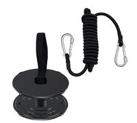 Wzxksoac Kit de Anclaje para Colchoneta Flotante, Anclaje para Colchoneta Flotante, Correas para Colchoneta Flotante, Kit de Anclaje y Ojales, Anclaje de Espuma para Colchoneta Acuática.