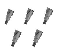 Wzxksoac Kit de Apertura de Cerradura de Puerta, Herramienta para Instalar Cerraduras de Embutir con 5 Cortadores de Acero de Tungsteno para Puertas de Madera.