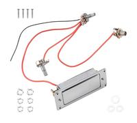Wzxksoac Kit de ArnéS de Pastillas Humbucker de Doble Bobina Precableado para Guitarra EléCtrica con PotencióMetro de 500 K y PotencióMetros de Volumen y Tono.