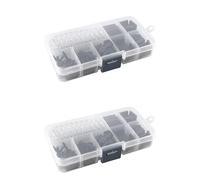 Wzxksoac Kit de Conector de Clavija de Puente de Cable de 620 Piezas XH-2.54