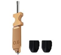 Wzxksoac Kit de Hotend Mejorado para Extrusor AD5X con Boquilla de Desmontaje Rápido, Bloque Calefactor de Boquilla de Desmontaje Rápido y Tubo de Garganta de 0,6 mm.
