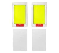 Wzxksoac Kit de Tinta para Impresión de Perro Mascota, Almohadilla para Huella de Mano de, Huella de Mano Segura DIY, Huella de Mano Fácil de Limpiar, Recuerdo para Mascota Amarillo