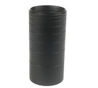 Wzxksoac Kit de Tubo de Extensión T2 M42x0,75 para Telescopio Monocular Astronómico, Cámara en Ambos Lados, Longitud Negra: 3/5/7/10/12/15/20/30 Mm
