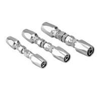 Wzxksoac Kit Reparación Accesorios para Mangueras Hidráulicas Reutilizables, con Diámetro Interior 1/4 Pulgadas, 3/8 Pulgadas y 1/2 Pulgadas, Kit Reparación Mangueras Hidráulicas en Campo