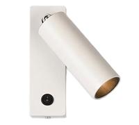 Wzxksoac Lámpara de Pared LED de Lectura con Protección Ocular, Giratoria 360°, Plegable, de 5 W, Antideslumbrante, para Hotel, Estudio, Dormitorio, Pasillo, Color