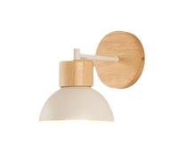 Wzxksoac Lámpara de Pared Nórdica de Madera, Accesorio Iluminación para Sala Estar, Dormitorio, Estudio, Habitación Infantil, Pasillo, Mesita de Noche, Decoración del Hogar, Iluminación B