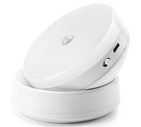 Wzxksoac LáMpara InaláMbrica con Sensor de Movimiento LáMpara Recargable por USB Carga de Pared InaláMbrica para la DecoracióN del Dormitorio del Pasillo