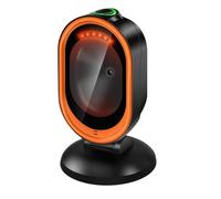 Wzxksoac Lector de Código de Barras X30 1D QR 2D, Lector Automático de Códigos de Barras de Escritorio para Computadoras, PC, Portátiles y Sistemas POS Universales.