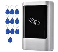 Wzxksoac Lector de Identificación Impermeable para Gestión de Acceso A Puertas Exteriores: Práctico y Estable, con 10 Tarjetas de Acceso.