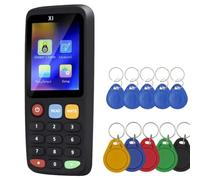 Wzxksoac Lector Duplicador y Decodificador NFC con Chip Inteligente RFID X7 + 5xT5577/UID, Copiadora de Etiquetas de, 125 KHz, 13,56 MHz, Clonador de Tarjetas