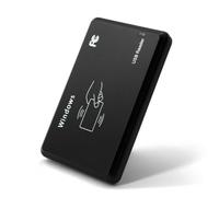 Wzxksoac Lector RFID USB de Doble Banda con Identificación por Radiofrecuencia (ID+IC) y Sensibilidad Sin Contacto. Compatible con Sistemas y Teléfonos Móviles.