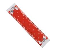 Wzxksoac Mantel NavideñO Rojo, Suministros de DecoracióN NavideñA, Camino de Mesa de Tela, DecoracióN de Mesa NavideñA