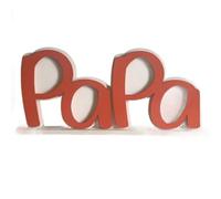 Wzxksoac Marcos de Fotos del Día del Padre de Fotos con Forma de Letra de Papá para Exhibición de la Familia del Padre en la Mesa Regalo del Día del Padre,C
