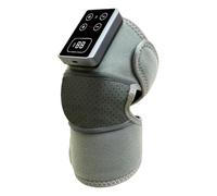 Wzxksoac Masajeador de Rodilla Inalámbrico con 3 Niveles de Vibración para Aliviar el Dolor de Rodilla Diseño Tridimensional con Forma de Rodilla y Temporizador Inteligente