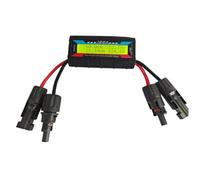 Wzxksoac Medidor de Potencia de 150 A, Analizador de Potencia para Aviones de Modelismo RC, Medidor de Potencia de Corriente, Comprobador de Energía Solar con Conector.