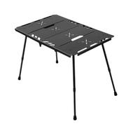 Wzxksoac Mesa Plegable para Exteriores, Mesa de Camping, Mesa de Picnic Elevable y Multifuncional para Senderismo, Viajes y Barbacoas.