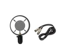 Wzxksoac Micrófono Retro Vintage, Modelo de Micrófono Clásico, Accesorio para Fotografía de Escenario, Micrófono de Condensador para Grabar Videos.