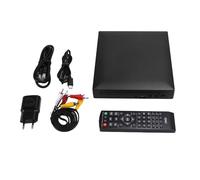 Wzxksoac Mini Reproductor de DVD de Alta Definición Reproductor Multimedia Digital Reproductor de CD Doméstico Reproductor de DVD VCD Enchufe UE