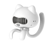 Wzxksoac Mini Ventilador PortáTil para Cochecito USB Recargable 4000MAh Clip de Mano Personal en el Ventilador de Aromaterapia para la Oficina el Hogar -