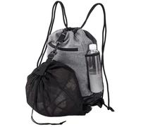 Wzxksoac Mochila Portátil de Baloncesto con Cordón, Bolsa de para Guardar Balones de Fútbol, Voleibol y Deportes Al Aire Libre.