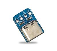 Wzxksoac MóDulo de AlimentacióN USB de 5 V con Conector Tipo C de 16 Pines una 2,54 mm y Conector de 16 Pines.
