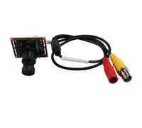 Wzxksoac Módulo de Cámara CCTV Analógica de 1200 TVL y 5 MP con Lente de 25 mm para Microscopio, Telescopio, Cámara de Coche, Videoportero PAL