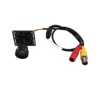 Wzxksoac Módulo de Cámara CCTV Analógica de 1200 TVL y 5 MP con Lente de 35 mm para Microscopio, Telescopio, Cámara de Coche, Videoportero NTSC.