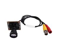 Wzxksoac Módulo de Cámara CCTV Analógica de 1200 TVL y 5 MP con Lente de 50 mm para Microscopio, Telescopio, Cámara de Coche, Videoportero PAL