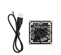 Wzxksoac Módulo de Cámara OV9732 de 1 Megapíxel HD, Sin Controlador, 1280 X 720/30 FPS, Cable Adaptador USB de 100 Grados.