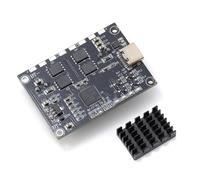 Wzxksoac Módulo de Carga Rápida Bidireccional IP2368 de 100 W con Puerto Buck-Boost Tipo C, Batería de Litio 4S, Placa de Carga Rápida de Alta Potencia.