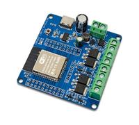 Wzxksoac Módulo de Conmutación Mos ESP32 de 4 Canales, DC5-60 V, ESP32-32E Integrado, Módulo WiFi y BLE, Alimentado por CC.