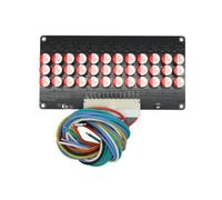 Wzxksoac Módulo de Equilibrio de Alta Corriente de 5,5 A, Equilibrador de Ecualizador Activo 12S, Condensador de Energía de Batería Lifepo4/Lipo/Lto