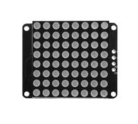 Wzxksoac Módulo de Matriz LED 8X8 HT16K33 con Interfaz, Compatible con Conexión de Expansión y Pantalla Electrónica LED C